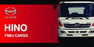 стійке шасі Hino 500 FM8J CARGO 6x4