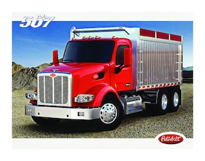 стійке шасі Peterbilt 567 SBFA PACCAR MX-11