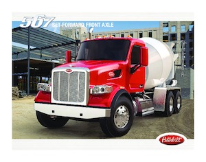 стійке шасі Peterbilt 567 SFFA PACCAR MX-11