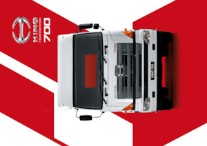 стійке шасі Hino 700 3541 Mix SSC Stl (MT) 8x4
