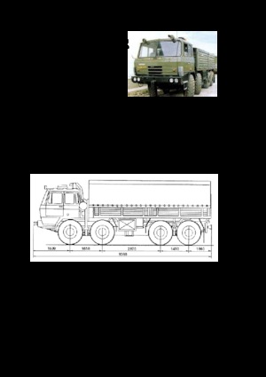 стійке шасі Tatra 815 VVN 8x8