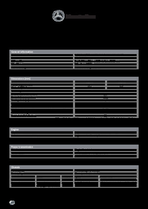 стійке шасі Mercedes-Benz Actros 1824 L 4x2