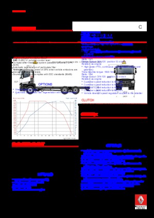 стійке шасі Renault C 380 8X4*4 R TRIDEM