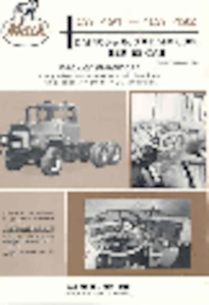 стійке шасі Mack DMM-6006S CA491 END 673 E 6x4