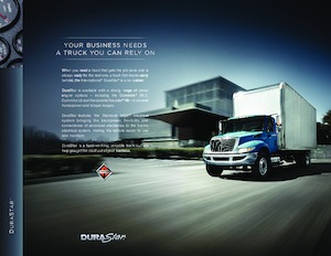 стійке шасі International Durastar 4400 107 SBA Day Cab Cummins L9