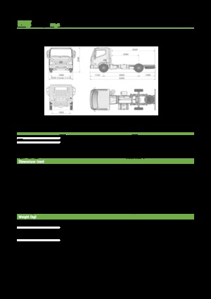 стійке шасі Hyundai Commercial Vehicles EX5 4x2 D4DB-d
