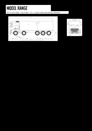 стійке шасі Volvo Trucks FH13.420 10x4 Rigid - Tag Tridem