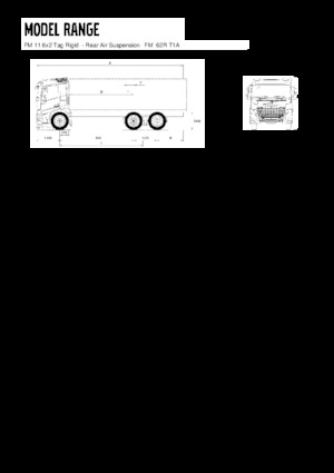 стійке шасі Volvo Trucks FM11.330 6x2 Tag Rigid