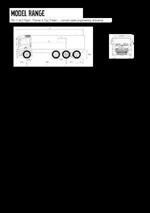 стійке шасі Volvo Trucks FM11.330 8x2 Rigid - Pusher