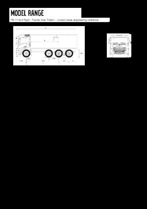 стійке шасі Volvo Trucks FM11.330 8x4 Rigid - Pusher Axle Tridem