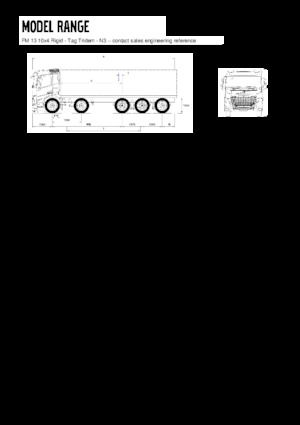 стійке шасі Volvo Trucks FM13.420 10x4 Rigid
