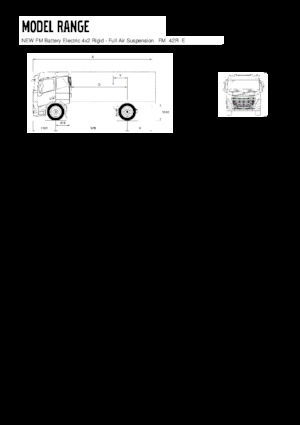стійке шасі Volvo Trucks FM670 Battery Electric 4x2 Rigid
