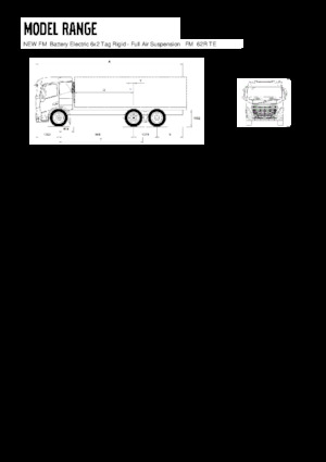 стійке шасі Volvo Trucks FM670 Battery Electric 6x2 Tag Rigid