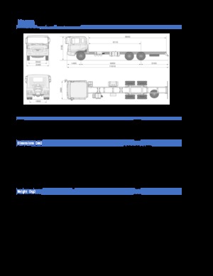 стійке шасі Hyundai Commercial Vehicles HD250 6x4 D6AC