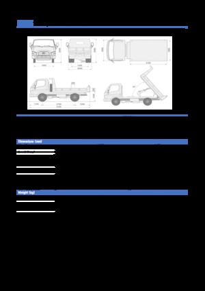 стійке шасі Hyundai Commercial Vehicles HD65 4x2 D4DB-d