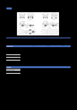 стійке шасі Hyundai Commercial Vehicles HD65 4x2 D4DB