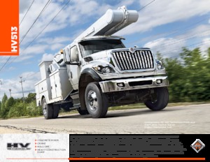 стійке шасі International HV513 113 Regular Cab International A26