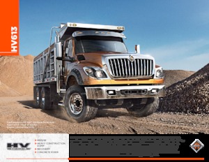 стійке шасі International HV613 113 Regular Cab International A26