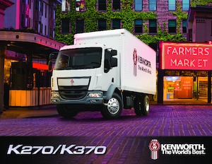 стійке шасі Kenworth K270 Day Cab PX-7 4x2