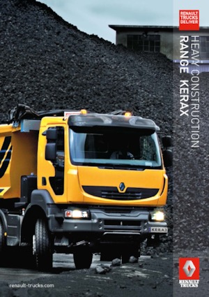 стійке шасі Renault KERAX 380.35 6x6 PMR HEAVY E3