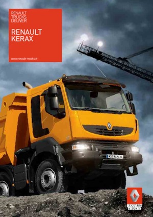 стійке шасі Renault KERAX 380.35 6x6 PMR HEAVY E3