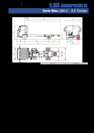 стійке шасі Isuzu L35 F S