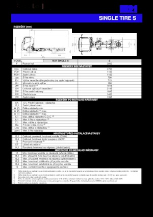 стійке шасі Isuzu M21