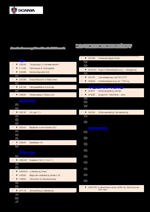 стійке шасі Scania P 250 DB6x2MNA