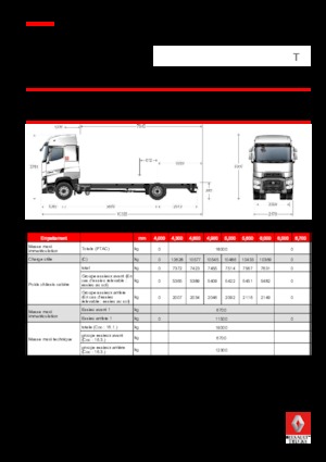 стійке шасі Renault T 440.18 HIGHCAB 4x2 R LOW E6 (LHD)