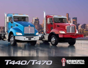 стійке шасі Kenworth T470 Day Cab PX-9 6x4