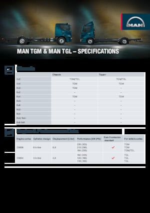 стійке шасі MAN TGL 12.250