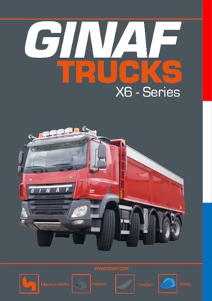 стійке шасі Ginaf X6 4344 TS