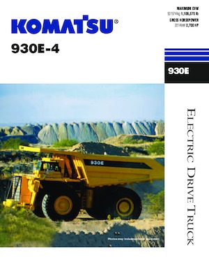 Самоскиди із жорсткою рамою Komatsu 930-E4