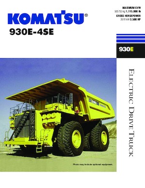 Самоскиди із жорсткою рамою Komatsu 930E-4SE 