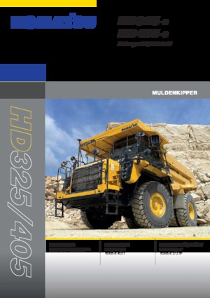 Самоскиди із жорсткою рамою Komatsu HD325-8E0