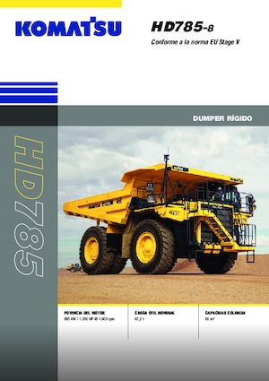 Самоскиди із жорсткою рамою Komatsu HD785-8E0