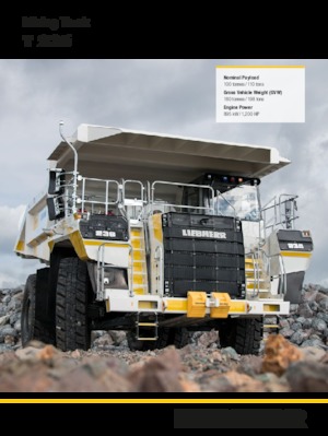 Самоскиди із жорсткою рамою Liebherr T 236