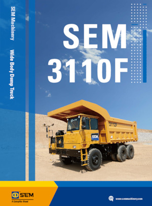Самоскиди із жорсткою рамою SEM 3110F