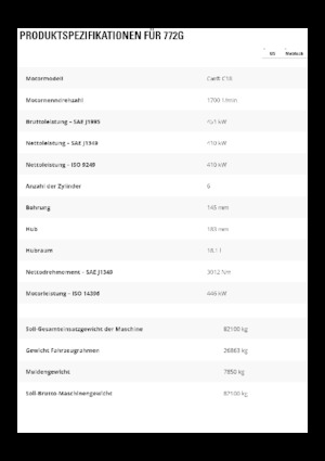 Самоскиди із жорсткою рамою Caterpillar 772G
