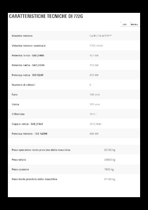 Самоскиди із жорсткою рамою Caterpillar 772G