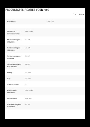 Самоскиди із жорсткою рамою Caterpillar 775G