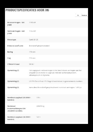 Самоскиди із жорсткою рамою Caterpillar 785