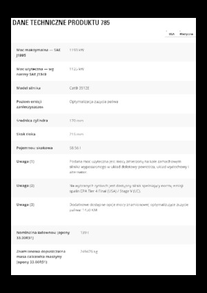 Самоскиди із жорсткою рамою Caterpillar 785