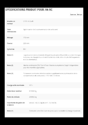 Самоскиди із жорсткою рамою Caterpillar 798 AC