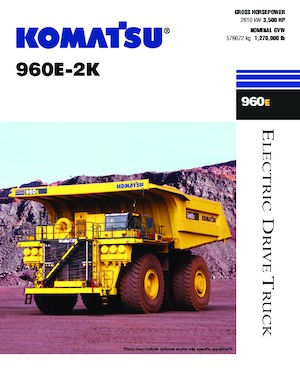 Самоскиди із жорсткою рамою Komatsu 960E-2K