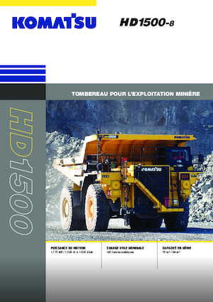 Самоскиди із жорсткою рамою Komatsu HD1500-8