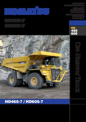 Самоскиди із жорсткою рамою Komatsu HD465-7