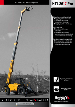Телескопічні навантажувачі Haulotte HTL3617