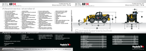 Телескопічні навантажувачі Haulotte HTL4014