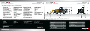 Телескопічні навантажувачі Haulotte HTL4017